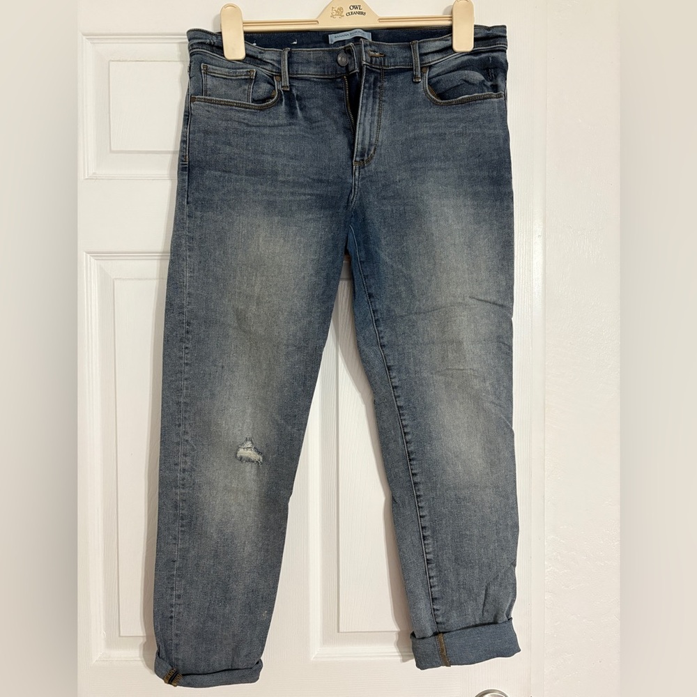 Banana Republic Washed Out Distressed Blue Jeans - Size 32
